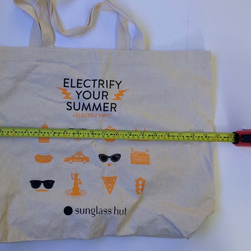 Reusable sunglass hut Shopping Tote - 20" X 14"